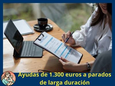 Ayudas de 1.300 euros a parados de larga duración