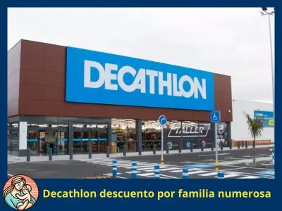 Decathlon descuento familia numerosa